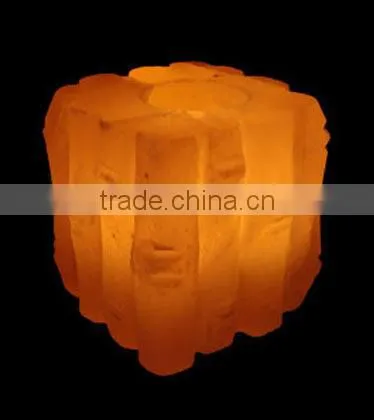 Salt Candle Holder