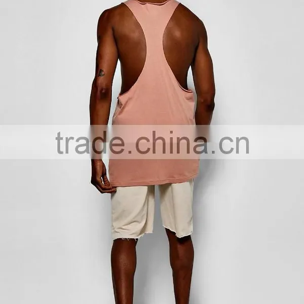 Camisole Men 100% Cotton Racer Back Workout Gym Vest Cool Cheap Wrestling Singlets photo-4