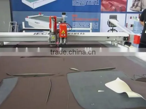 Knife Sponse Cutting Machine(Not Laser) and Cutting Solutions for PVC Coil Mat photo-2