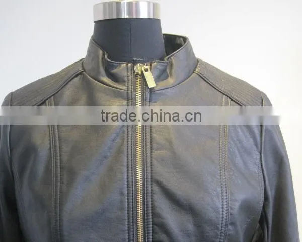 New Arrival Fashional Pure Dubai pu Leather Jackets for Men photo-3