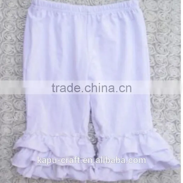 Kids Christmas Ruffle Leggings Wholesale Baby Icing Ruffle Cotton Pants photo-6