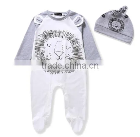 2017 New Fashion Wholesale Newborn Summer Baby Clothes Sleepwear Cotton Family Christmas Cheap Kids Children Pajamas photo-4