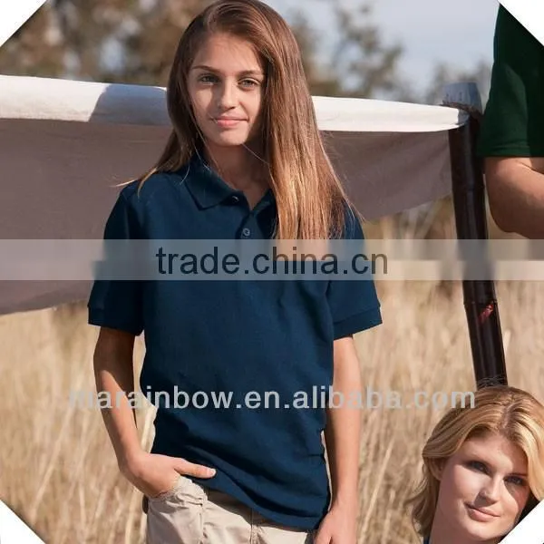 Topgrade Pique Cotton Kids Polo Shirt Made in China ,hot Sale and Wholesale