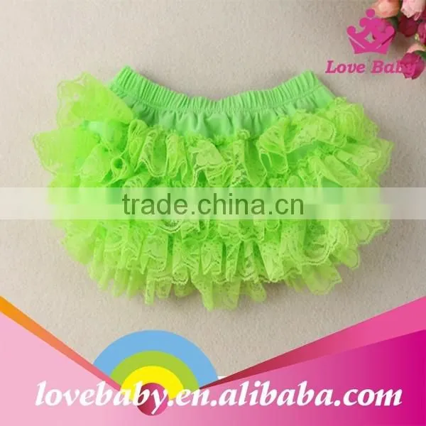 Baby Girl Ruffle Bloomers Diaper Cover Potty Training Pants LBE4092024 photo-2