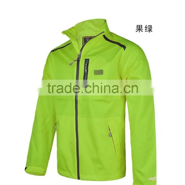 Custom Design Hot Sale Outdoor Waterproof Windproof Windbreaker Men Wind Jackets photo-4