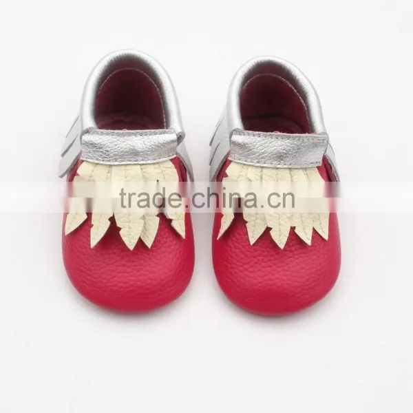 Genuine Leather Moccasin Shoes Baby Baba Shoes for Babies photo-2