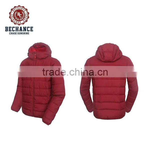 H1054 Ultralight Down Jacket for Men Hooded Warm Wearing Winter Coat photo-4