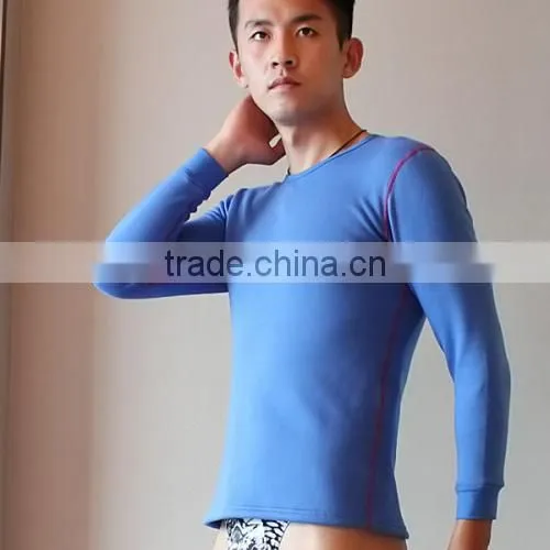 Spandex & Cotton Men Thermal Underwear Sets Different Size for Choice & Regular & Thermal Solid More Colors for Choice 51525 photo-4