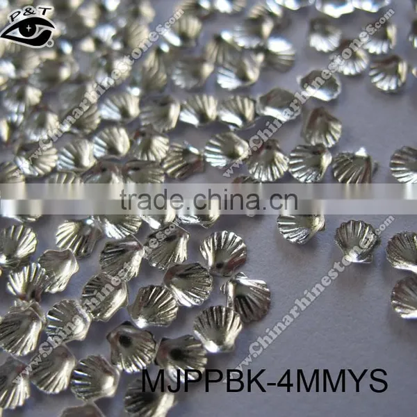 4x4mm Nail Studs Shell Shape Studs for Nail Art Decoration DIY photo-2