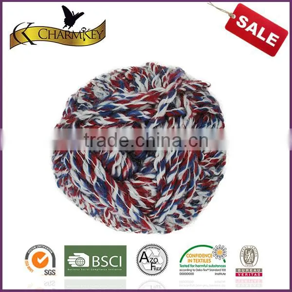 Charmkey Wholesale Hand Knitting Texture Yarn 100 Acrylic Yarn photo-2