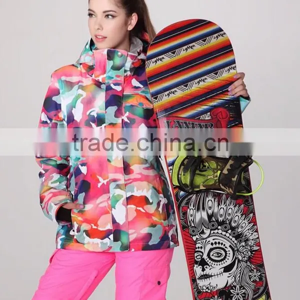 New Design Women Snowboard Jacket Multi-functional Ski Snow Wear for Lady Ski Jacket photo-5