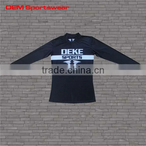 Sublimated 100% Polyester Compression t Shirt