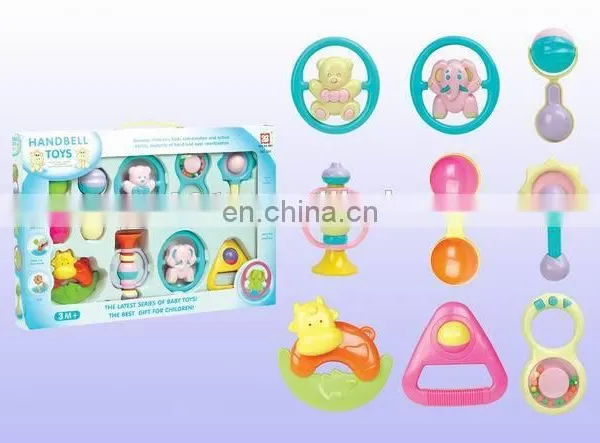 Newest Baby Series Rattle Bell Toy,Cute Cartoon Mushroon Design Rattle Bell photo-4
