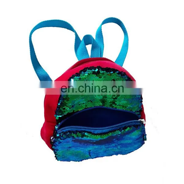 Hot Selling Reversible Sequin Backpack With Customized Color Sequin Patches photo-5