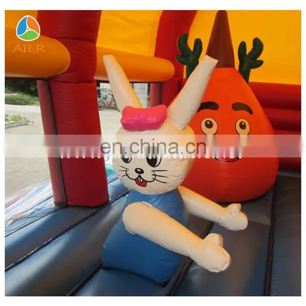 Yellow Interesting Animals Playfround Inflatable Playground Arch Cover for Kids photo-2