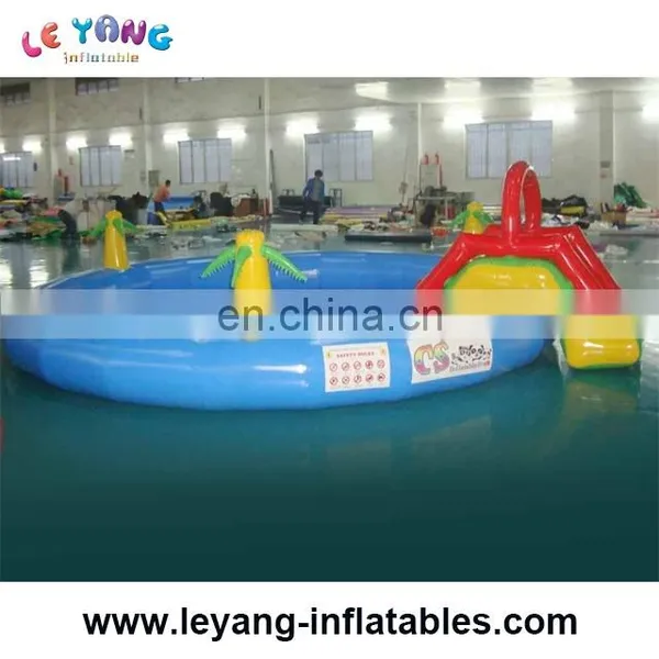 Inflatable Pool Slide With PVC Material Used in Swimming Pool photo-2