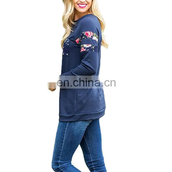 Latest Design Autumn Long Sleeve Printing Women Tops Blouse Shirt photo-5