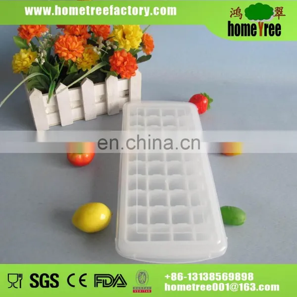 Diamond Shape Plastic Ice Cube Tray With Lid photo-2