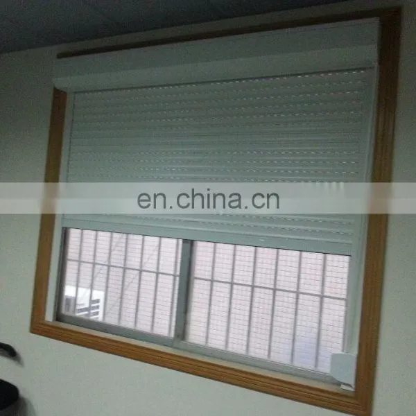 White Color Aluminium Interior Security Shutters photo-2