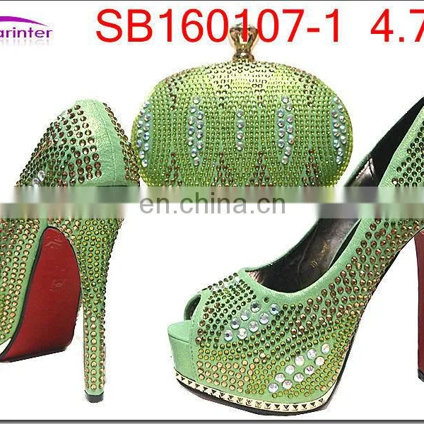 Italian Shoes and Bag Set SB160107 photo-2