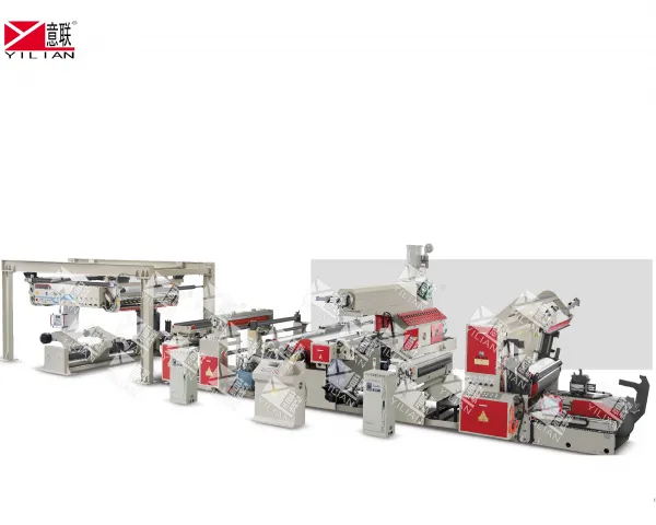 Yilian Brand Automatic High Speed WSFM1100-2000 Paper pe Film Extrusion Coating Machine Auto Splicer