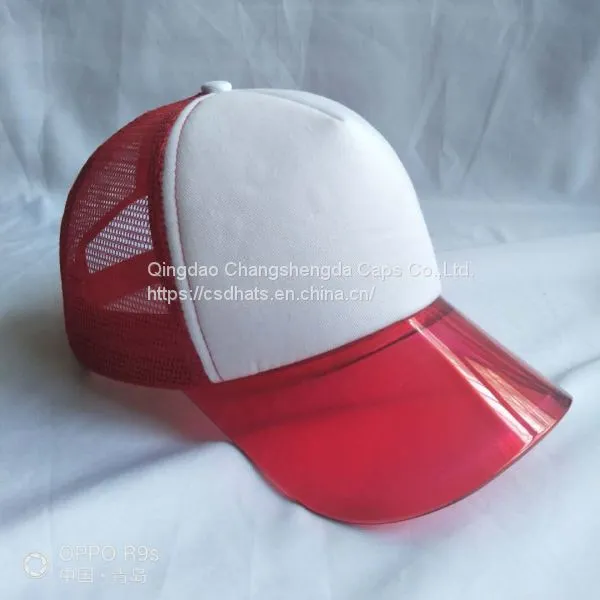 5 Panel Transparent Snapback Caps,baseball Caps,smesh Caps,headware,face Caps,trucker Caps