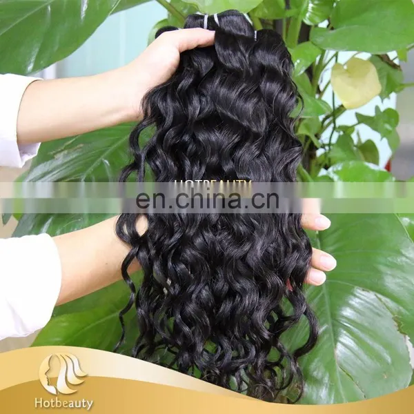 2016 Hotbeautyhair brazilian water wave hair extensions