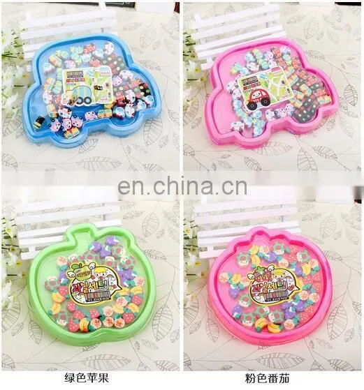Animal Box Packing Mini Cartoon /fruit Design Erasers Mini Cute Erasers for Kids photo-3