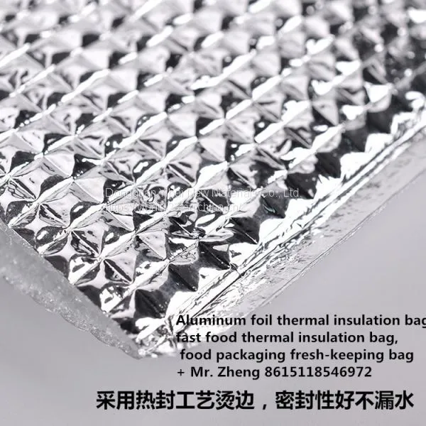 Pearl Cotton Aluminum Insulation Bag for Fresh Fruits, Vegetables and Seafood