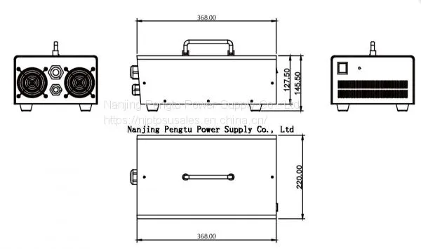3kw Series 48V50A Sealed Portable Charger photo-2