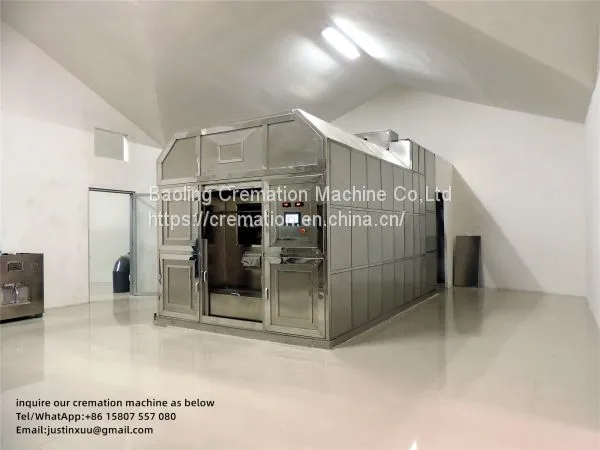 Cremation Oven for Sale Containerized no Smoke no Smell Contigency Solution Crematory Equipment photo-3