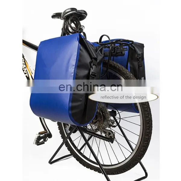 REACH Test 500D PVC Waterproof Bicycle Bag Bike Seat Bag With Hook Quick Release photo-6