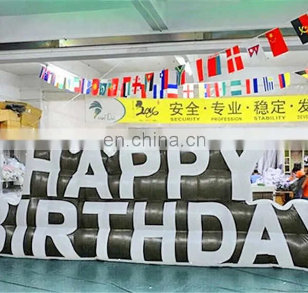 Promotional Inflatable LED Letter,Inflatable Alphabet Letters, Inflatable Billboard Brands for Party and Advertising photo-4