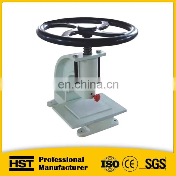 HST-5010 Small Dumbbell Rubber Die Cutter photo-3