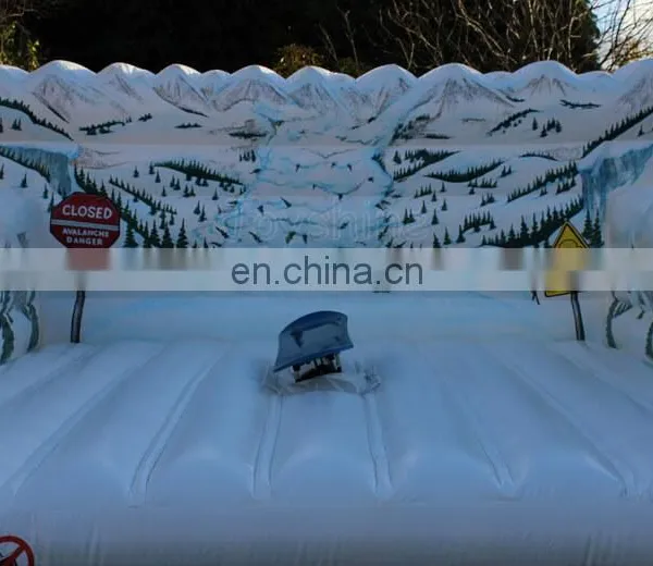 Snow World Theme Mechanical Inflatable Surf Simulator Mechanical Surfboard Fun Game For Sale photo-5