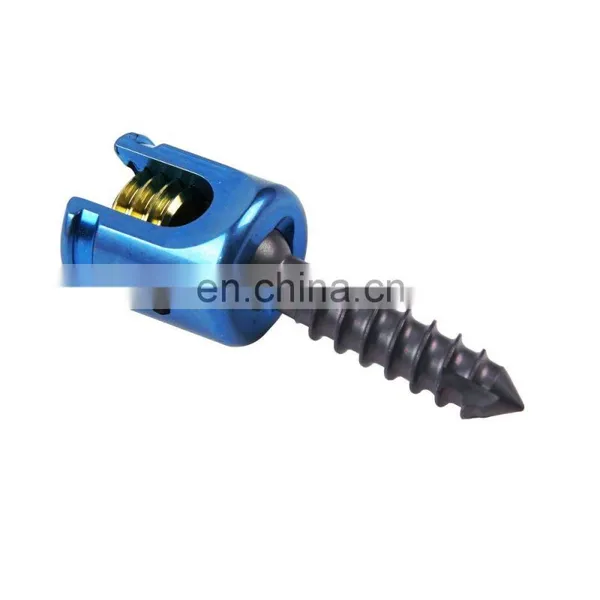 Factory Price Surgical Screw Polyaxial Pedicle Screw for Medical Titanium Screws Orthopedic Spine Implants photo-7