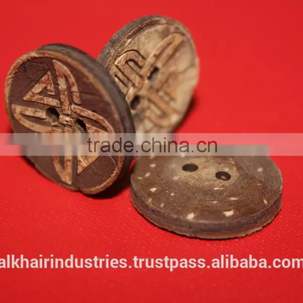 Original / Natural Coconut Buttons photo-2