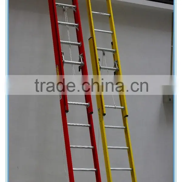 FRP Insulation Telescopic Lightweight Ladders 7m for Sale