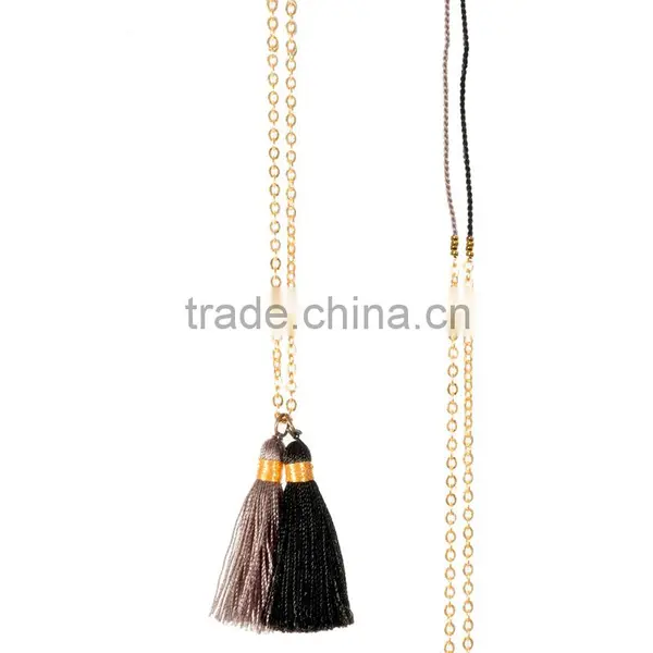 2016 Wholesale Trendy Jewelry Tassel Lariat Necklace for Women photo-6
