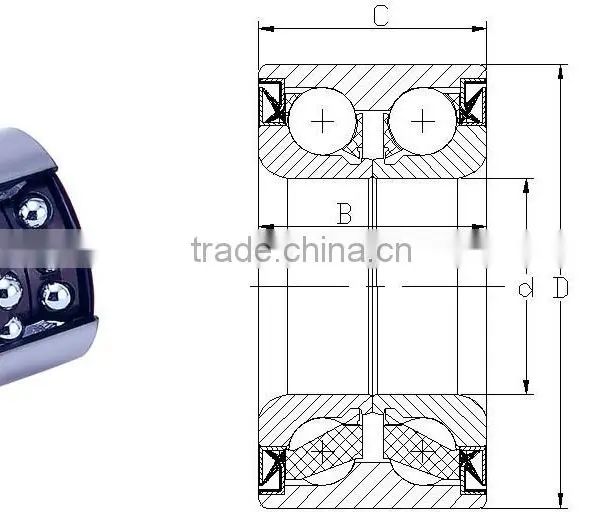 Ceramic Angular Contact Ball Bearings 7211 7311 Lower Prices photo-5