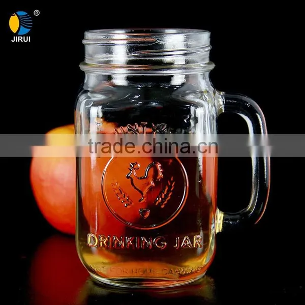 Glass Mason Jar With Metal Lid Wholesale photo-4