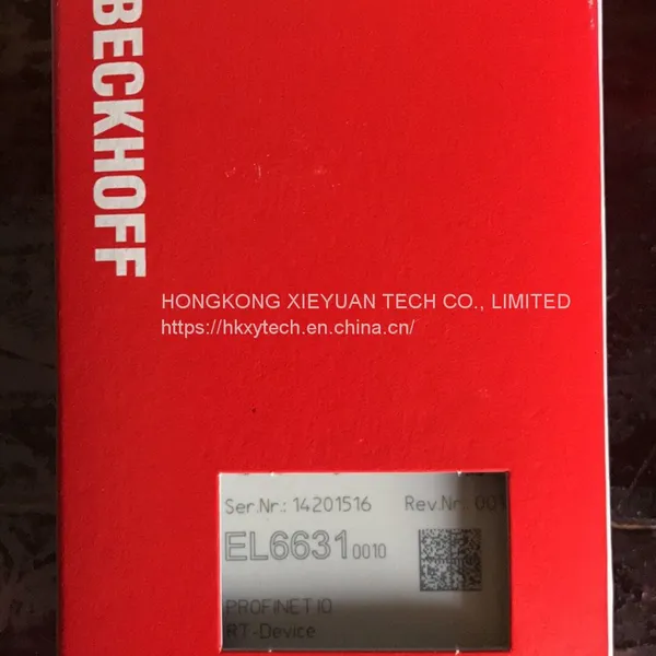 BECKHOFF EL6631 | EtherCAT Terminal, 2-port Communication Interface, PROFINET RT, Controller With Good Price In Stock photo-3