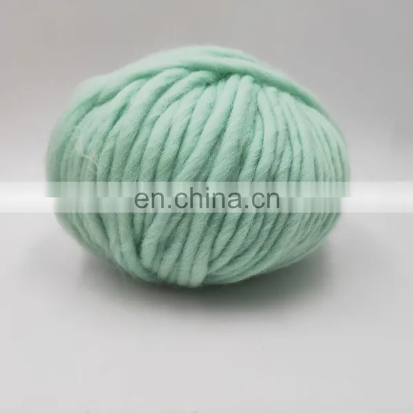 Hot Selling Super Soft 100% High Quality Merino Wool Yarn Thick Wool Crochet Yarn of Dyed Colors photo-5