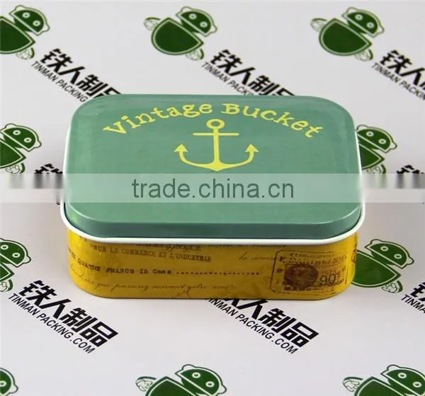 Rectangular Tea Dried Fruit Case Candy Cans Food Box Tin Metal Tray photo-2