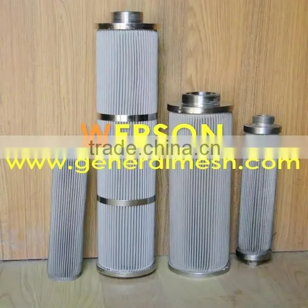 Mahle Hydraulic Oil Filter Element ,pleated Filter Cartridge in 316 S.s Mesh photo-2