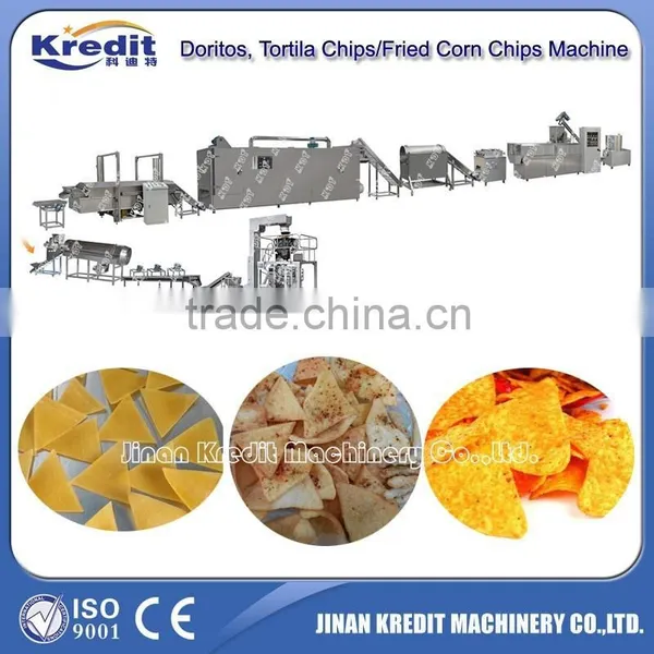 Jinan KDT 250-300kg/h Output Corn Chips Snack Food Machinery,Snack Food Making Machine photo-4