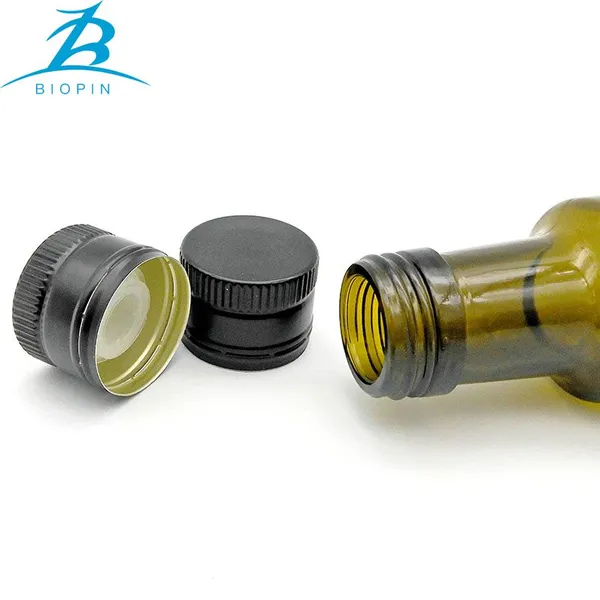 Wholesale BIOPIN Aluminum Caps - Custom Olive Oil Bottle Lids, Logo Print & Airtight Sealing photo-4