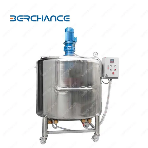 BERCHANCE Stainless Steel Reactor Vessel Chemical Reaction Tank With Agitator 100L–50000L photo-2