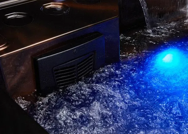 Outdoor Massage Hot Pipe 2 Person Outdoor Jacuzzi Spa Balboa Hot Tub Luxury Acrylic Massage Tub photo-5