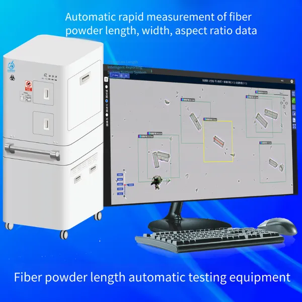 Automated Particle Size Detection Equipment for Reinforced Fiber Powders Such as Glass Fiber and Carbon Fiber